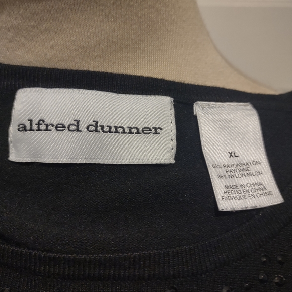 Alfred Dunner 3/4 Sleeve Lace Top XL - Picture 2 of 10